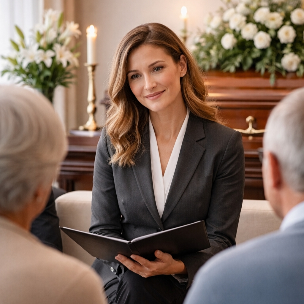 Familia protegida con seguro exequial